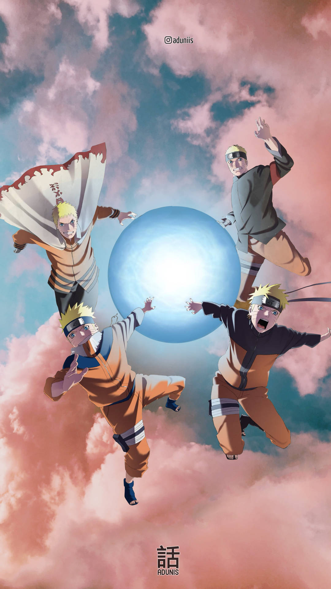 Different Faces Of Naruto Mobile 4k Wallpaper