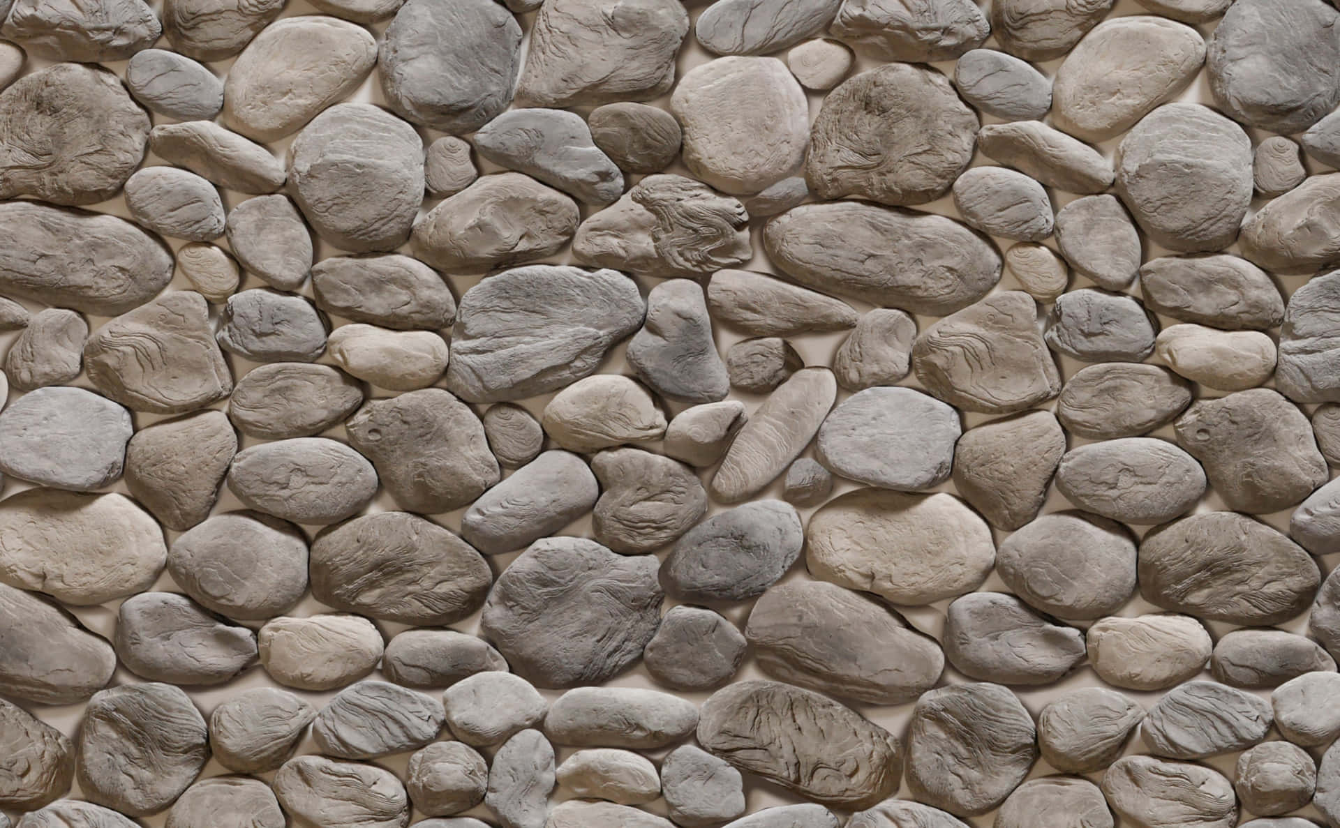 Different Size Stone Texture Wallpaper