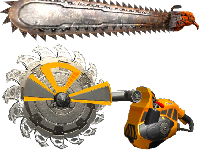 Different Typesof Chainsaws PNG