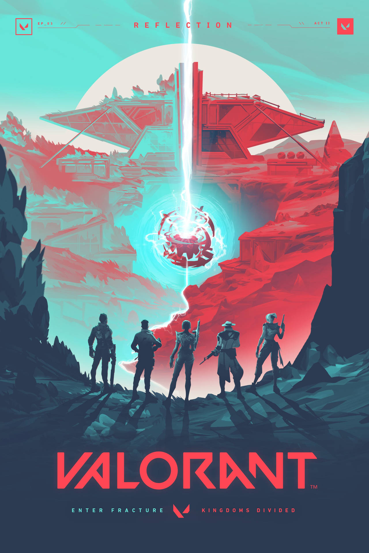 Different Valorant Agents Iphone Wallpaper