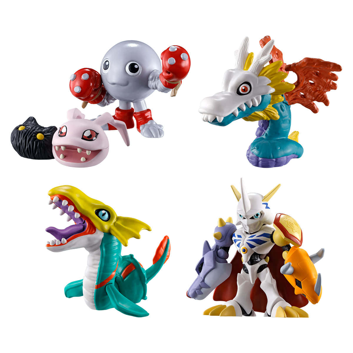 Immaginidella Collezione Di Figurine Digimon