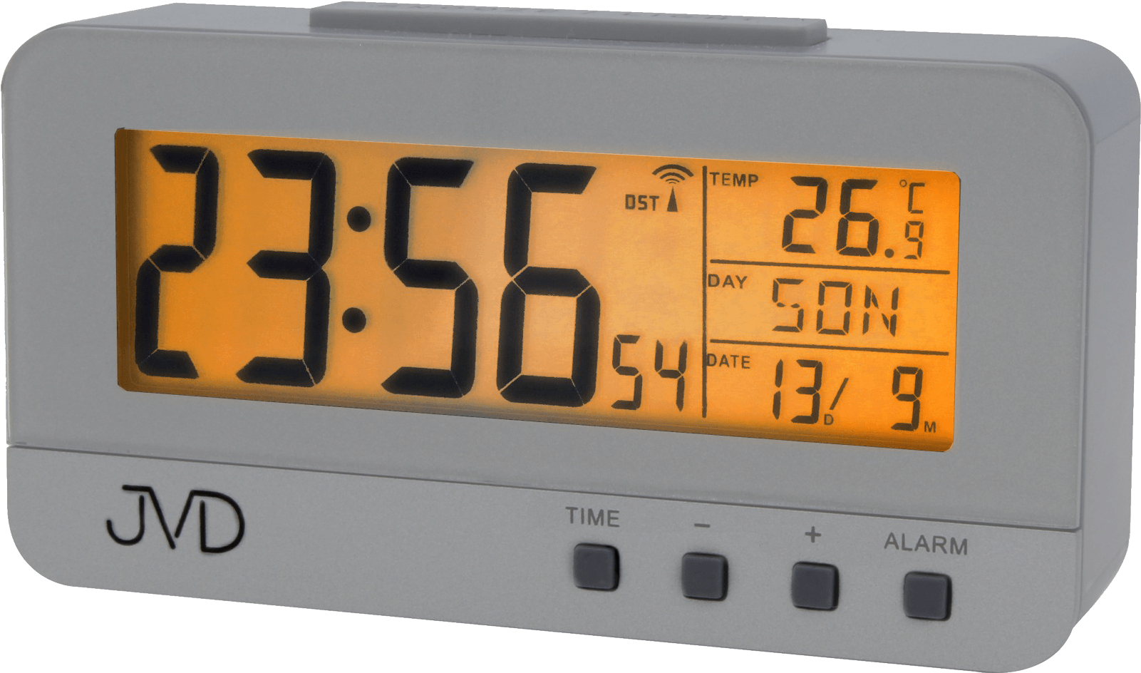 Digital Alarm Clock Display PNG