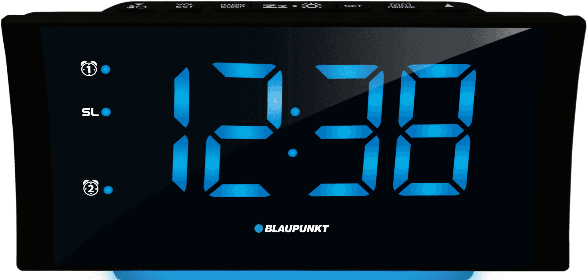 Download Digital Alarm Clock Display1230 | Wallpapers.com