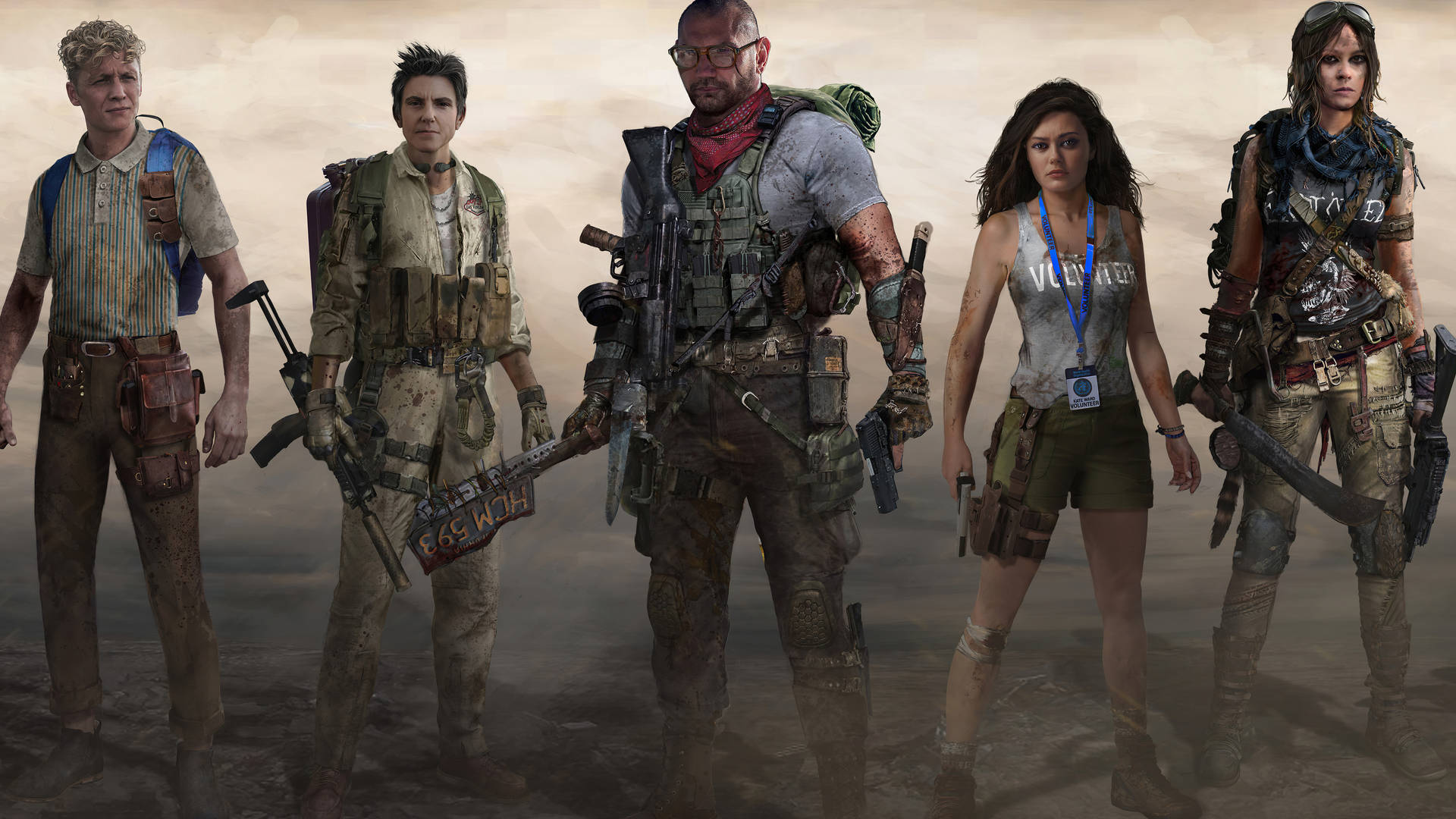 The Intense and Fearless Characters of Army of the Dead Wallpaper