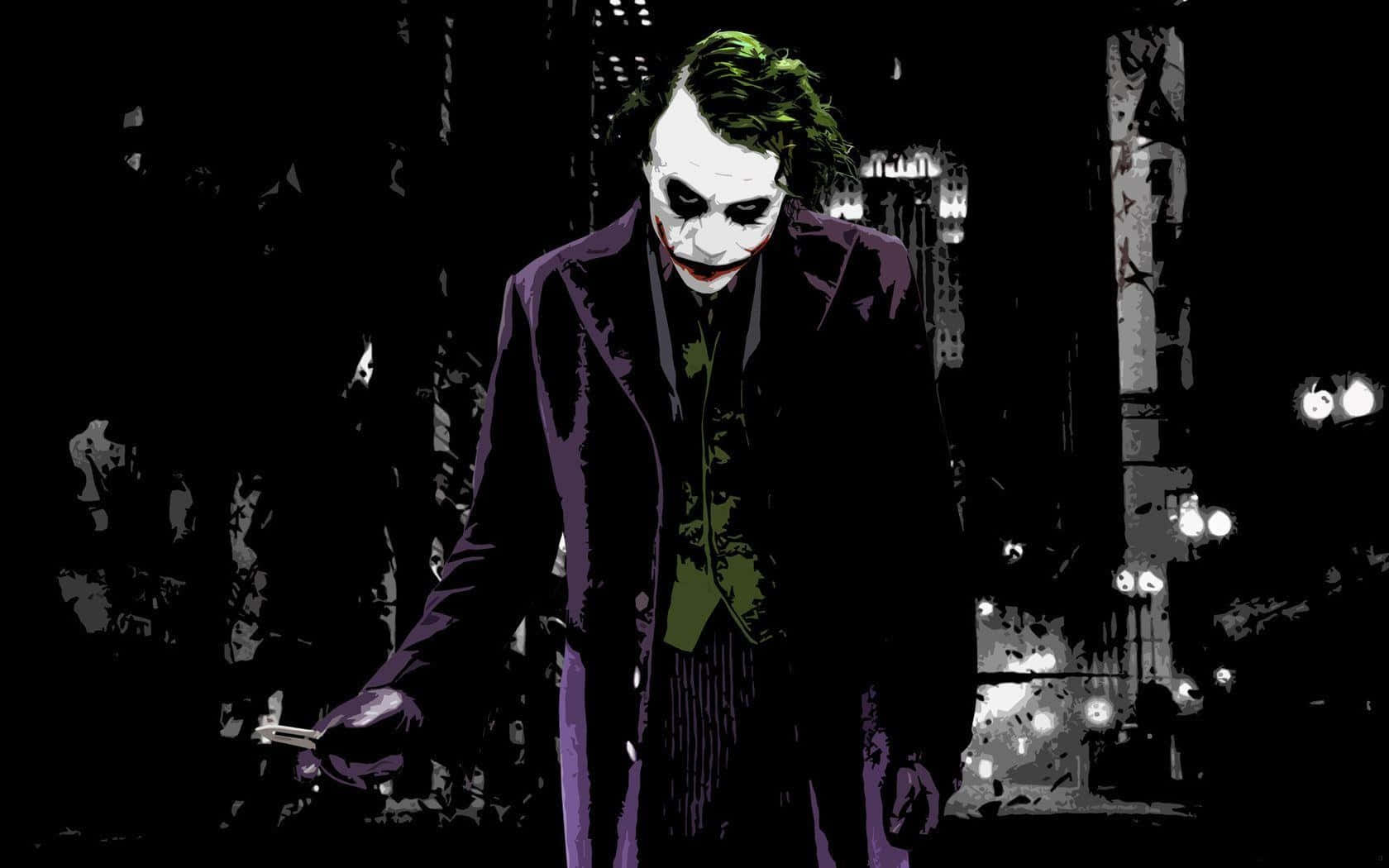 Digitale Kunst Redigere Farlig Joker Wallpaper