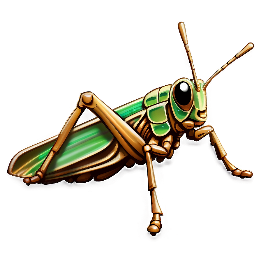 Digital Art Grasshopper Png Ias65 PNG