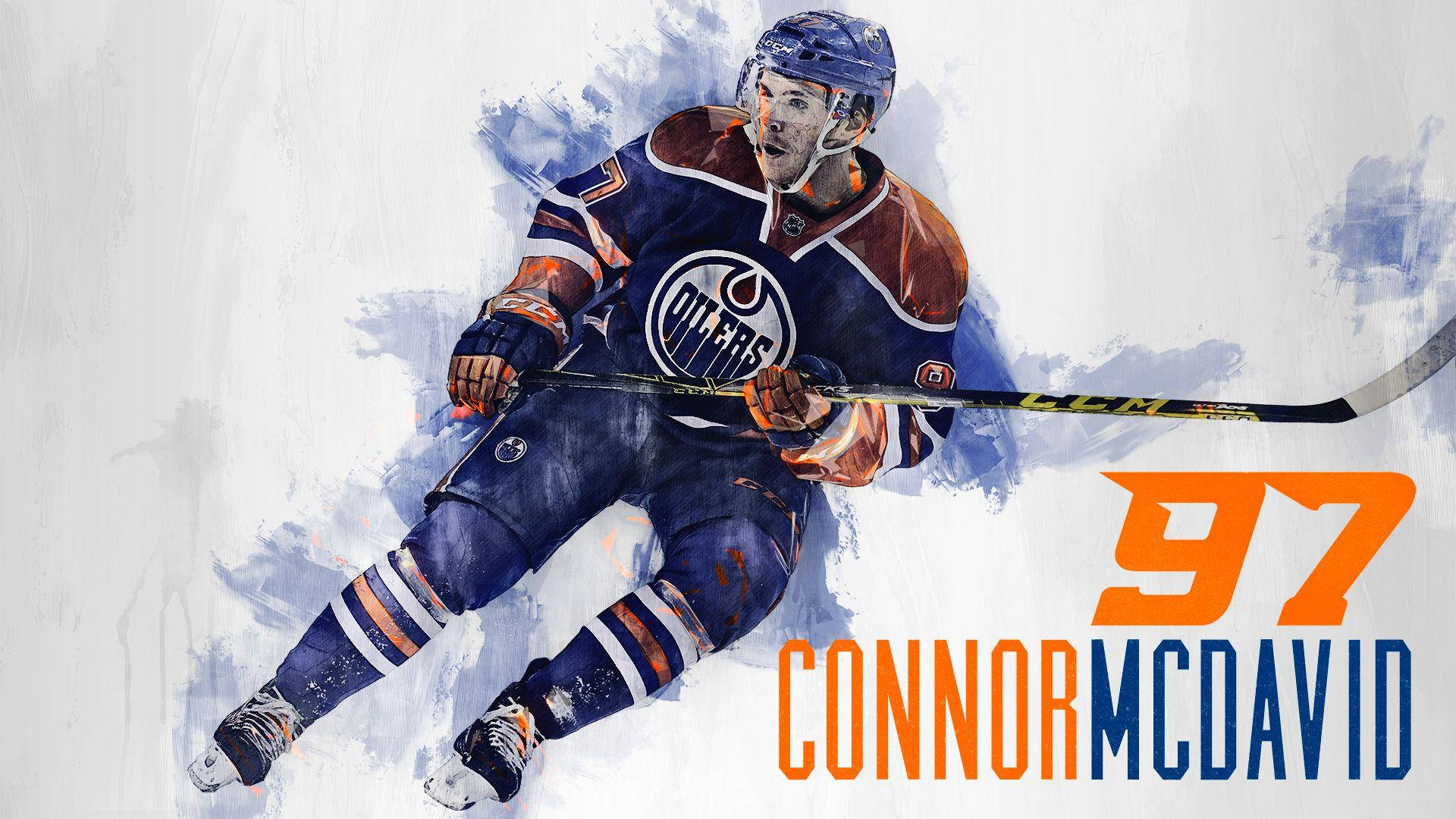 Download wallpapers Connor McDavid, hockey players, Edmonton