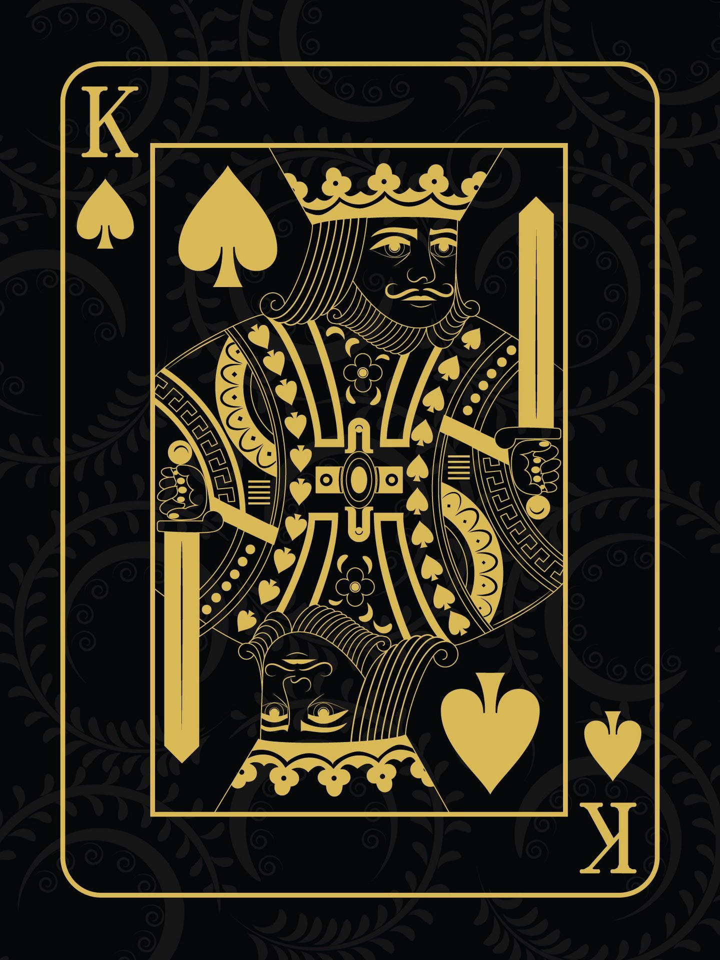 Digital Art Of Rummy King Card Wallpaper
