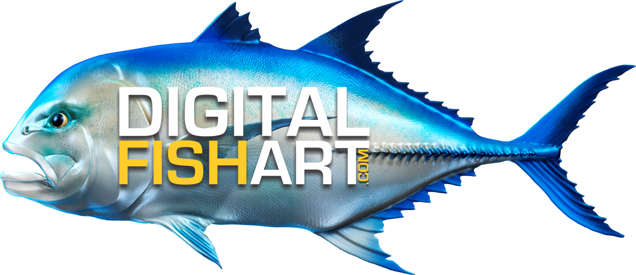 Digital Artistic Tuna Fish PNG