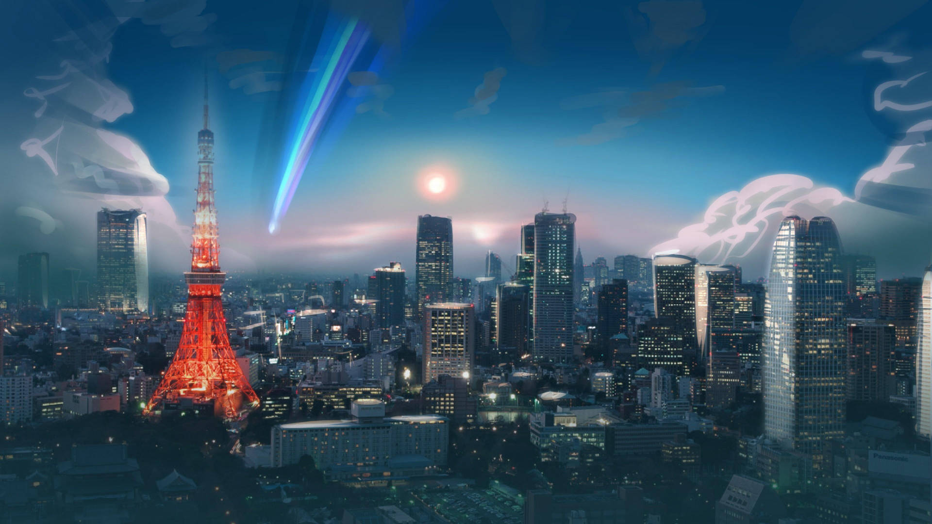 Digital Artwork Of Tokyo Tower Picture