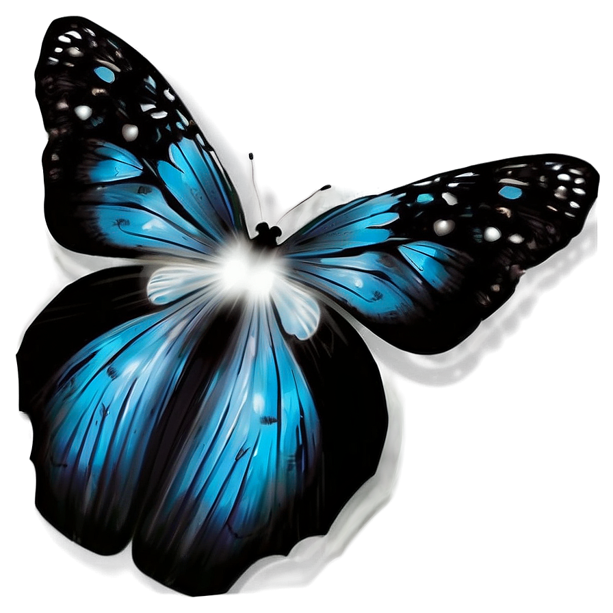 Digital Black Butterfly Artwork Png Jeb PNG