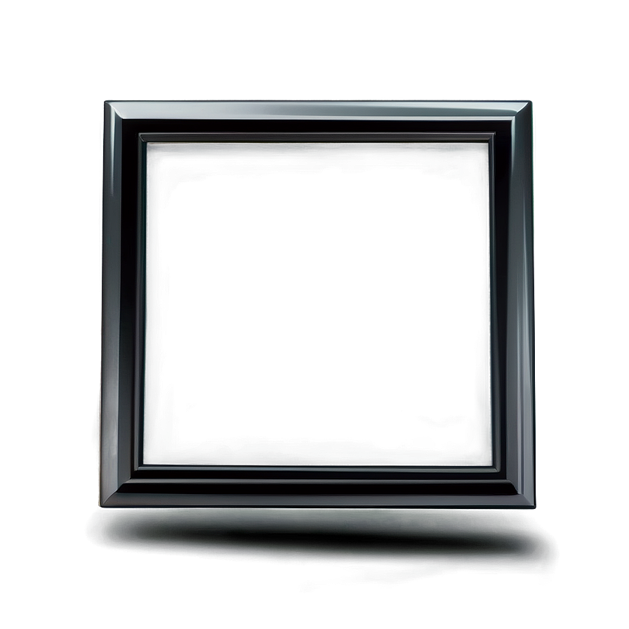 Digital Black Frame Png Kve PNG