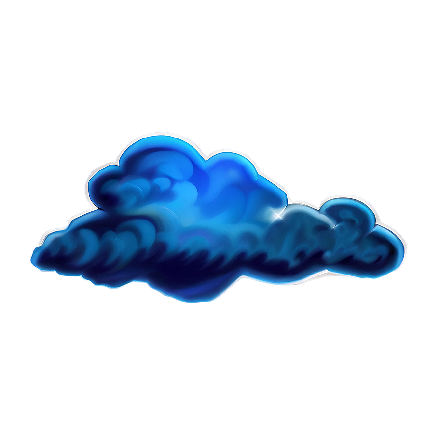 Digital Blue Clouds Png Ncx PNG