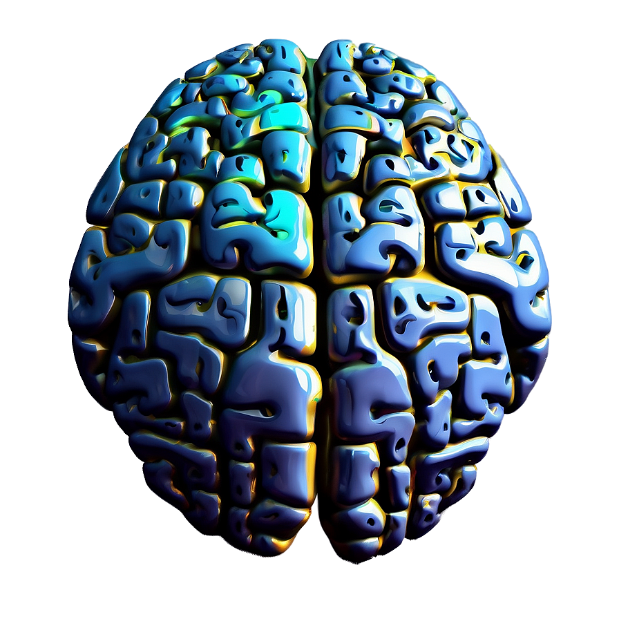 Download Digital Brain Graphic Png Rhq | Wallpapers.com