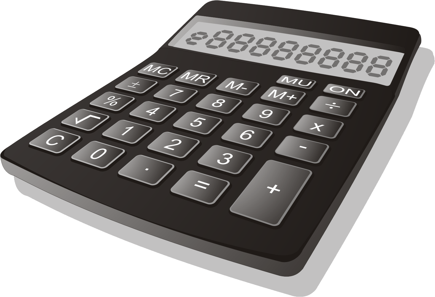 Digital Calculator Icon PNG