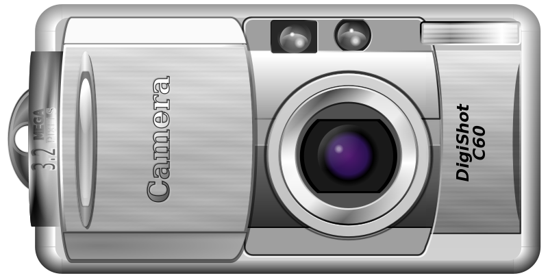 Digital Camera Graphic PNG