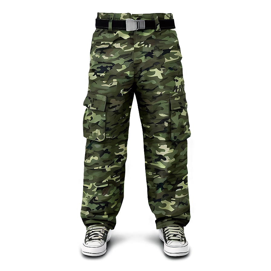 Digital Camo Cargo Pants Png 69 PNG