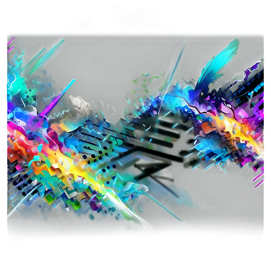 Digital Chaos Background Png 06242024 PNG