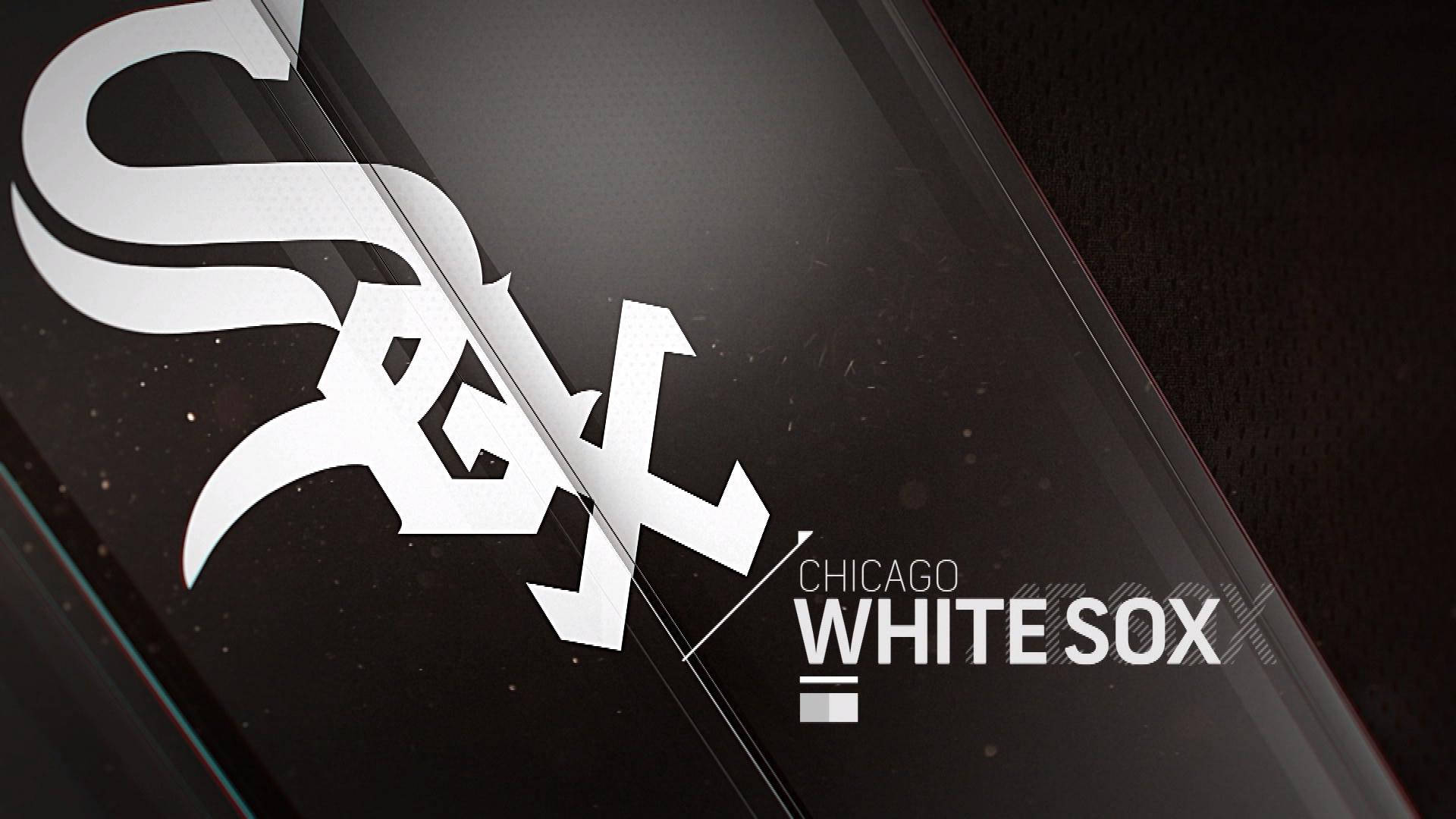 Digital Chicago White Sox Name Logo Wallpaper