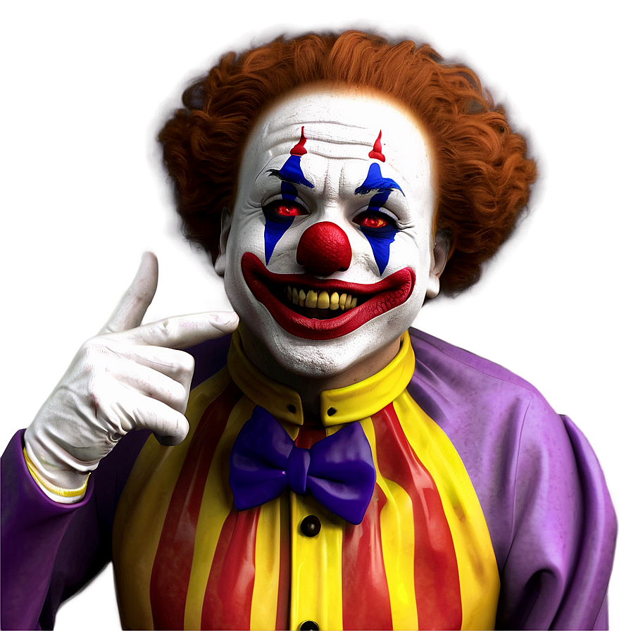 Digital Clown Artwork Png 05232024 PNG