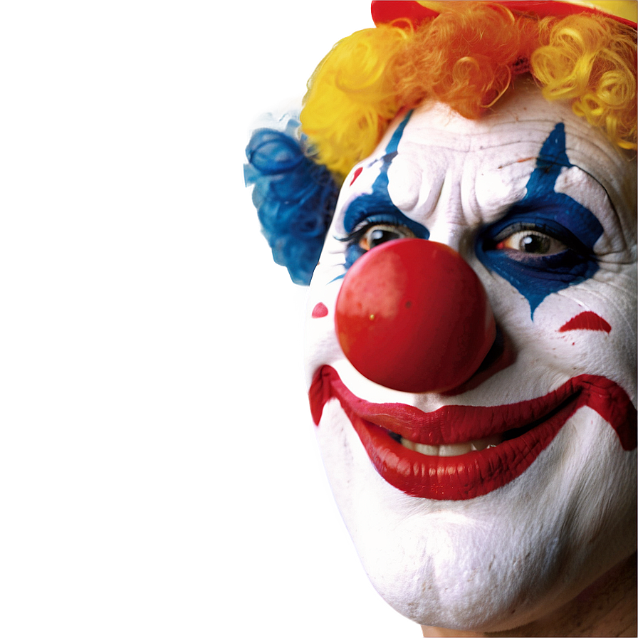 Digital Clown Face Image Png 75 PNG