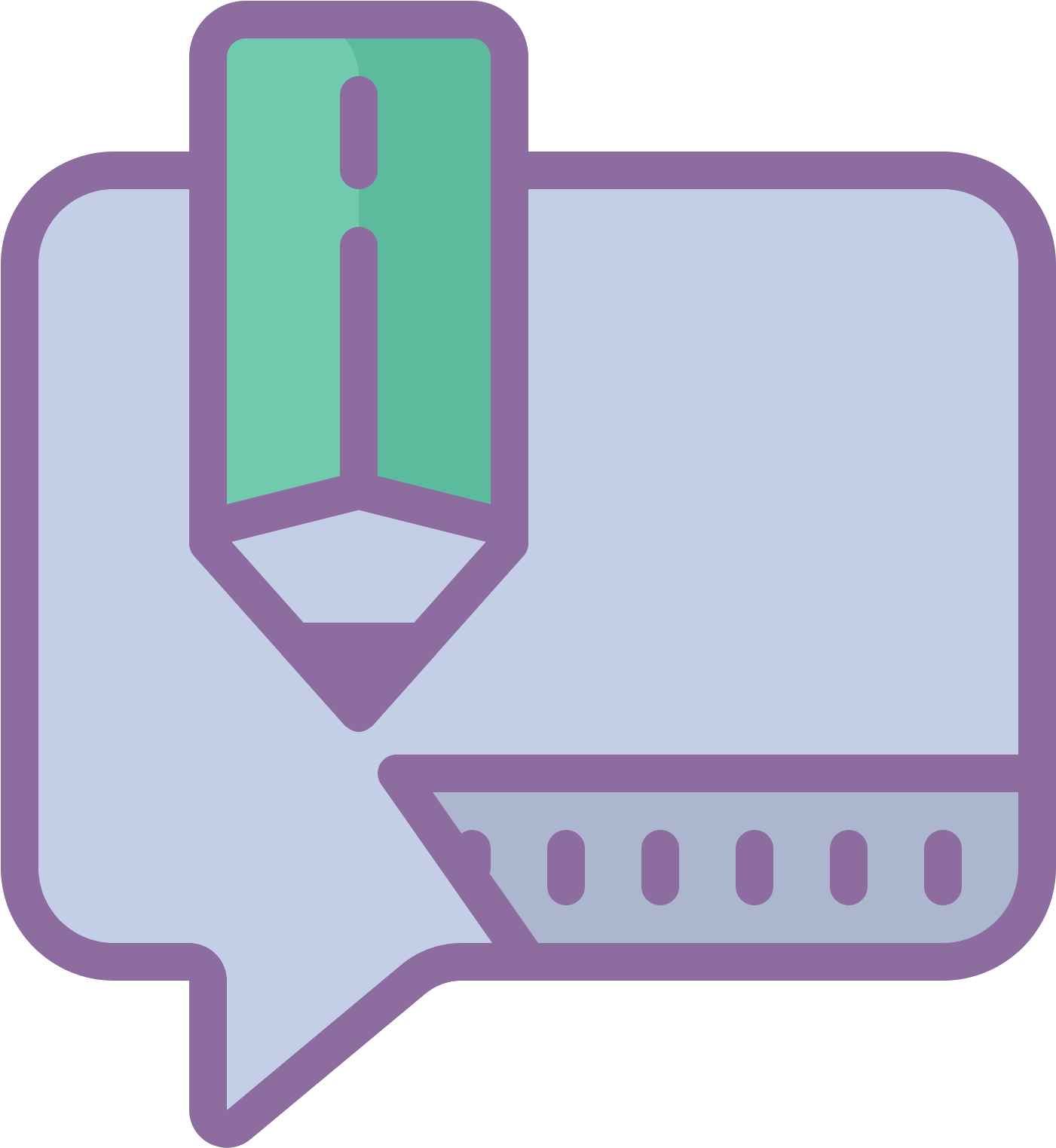 Digital Communication Concept Icon PNG