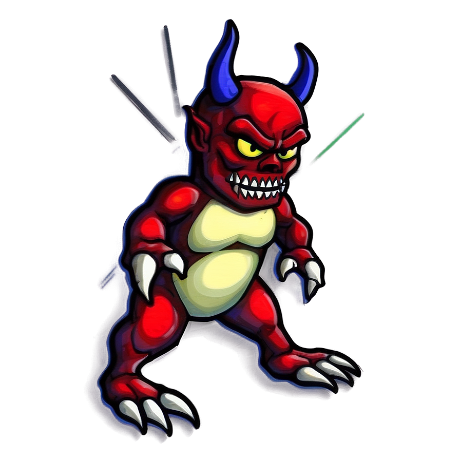 Digital Devil Art Png Yat PNG