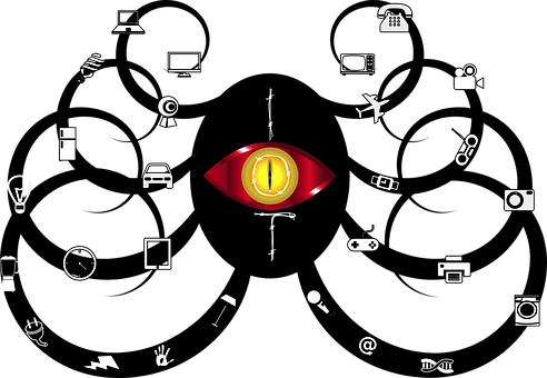 Digital Eye Surveillance PNG