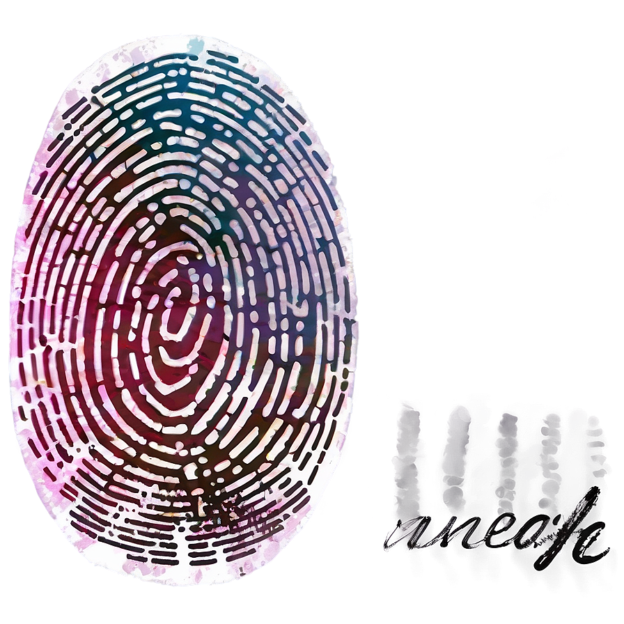 Digital Fingerprint Scan Png 05242024 PNG
