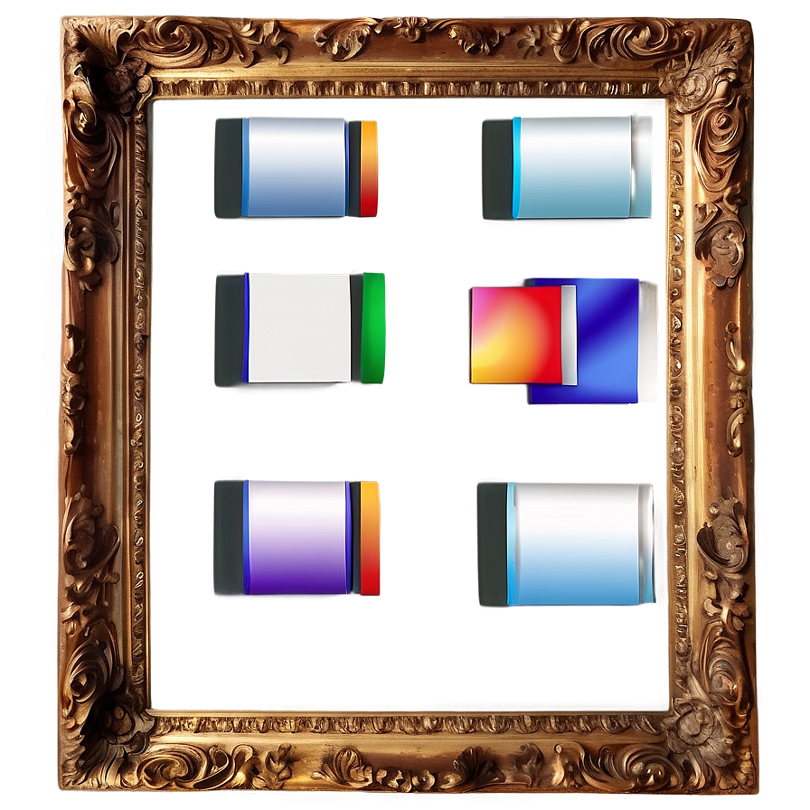 Digital Frame Design Png Qaj28 PNG