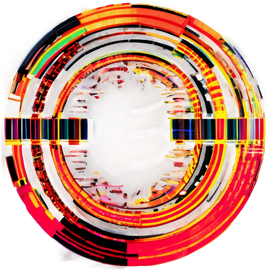 Digital Glitch Graphic Png 34 PNG