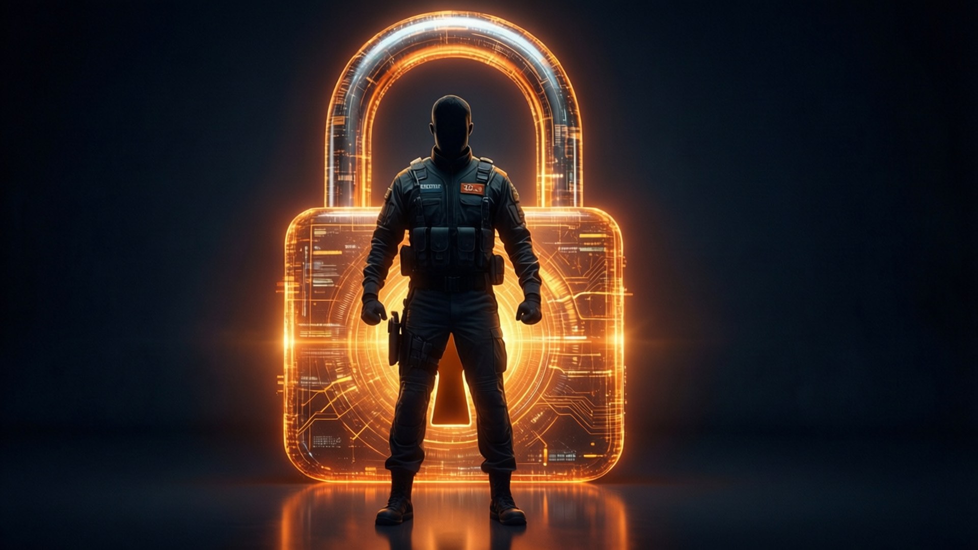 Digital Lock Down Bakgrunner