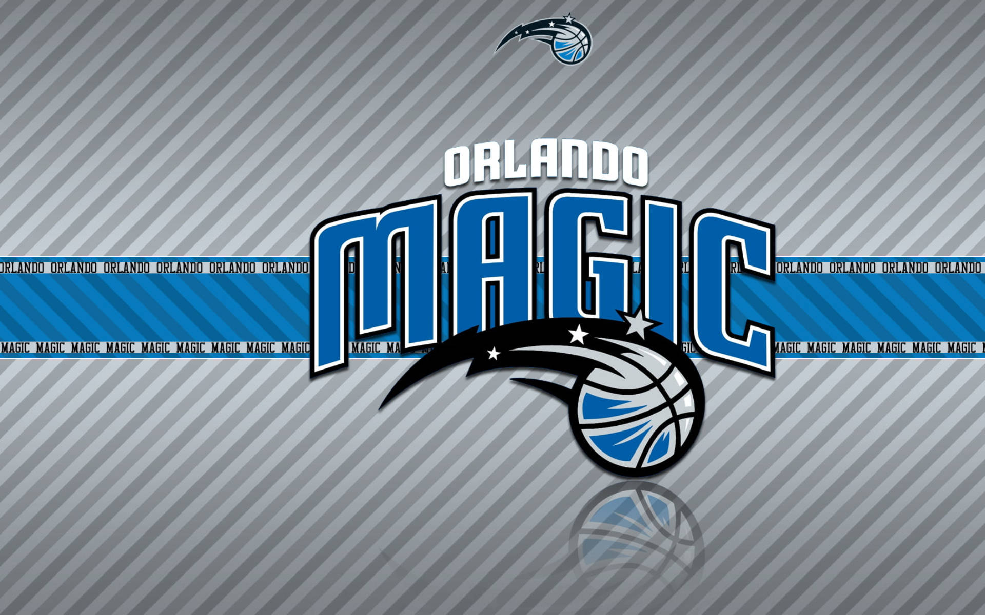 Digital Orlando Magic Emblem Wallpaper