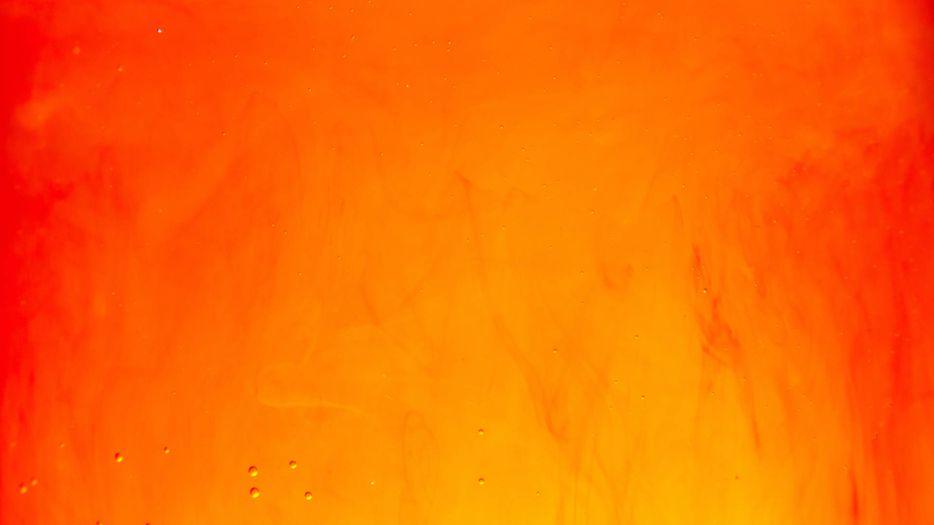 Digital Paint Orange Aesthetic Wallpaper