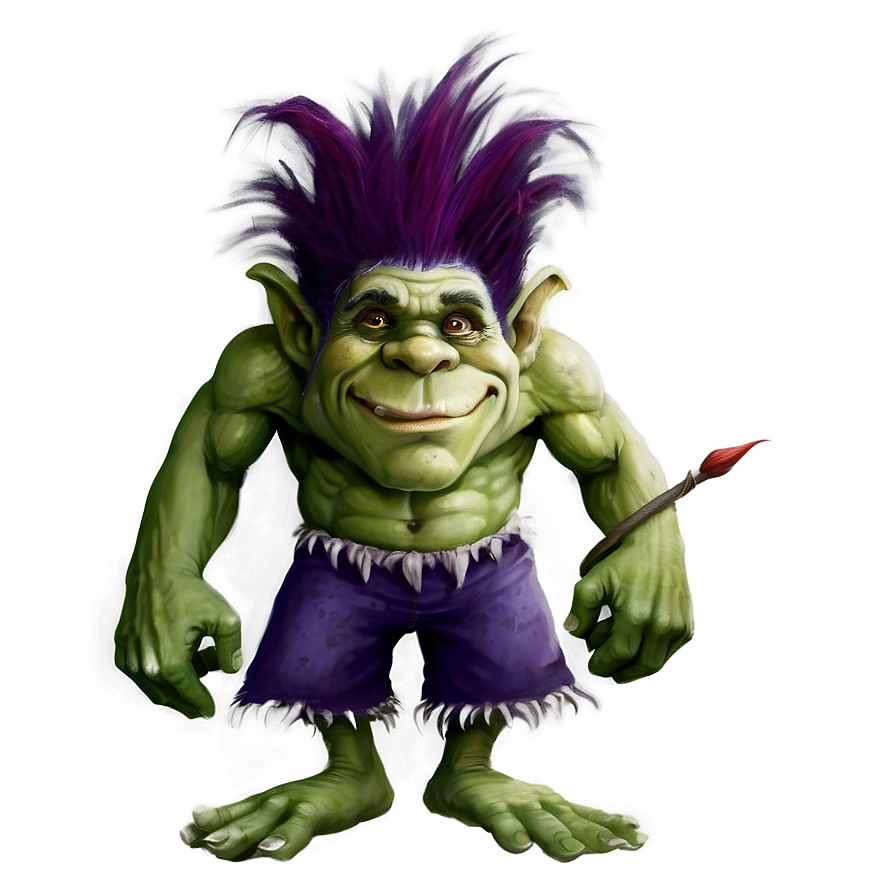 Download Digital Painting Troll Png 05232024 | Wallpapers.com