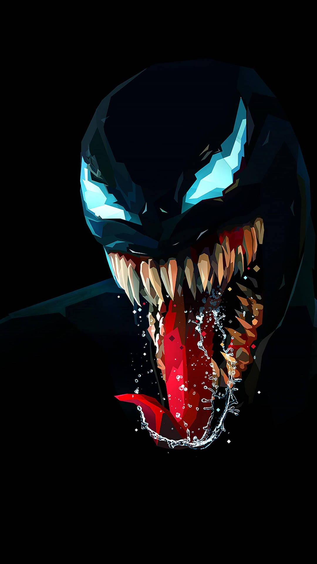 Digital Painting Venom Iphone