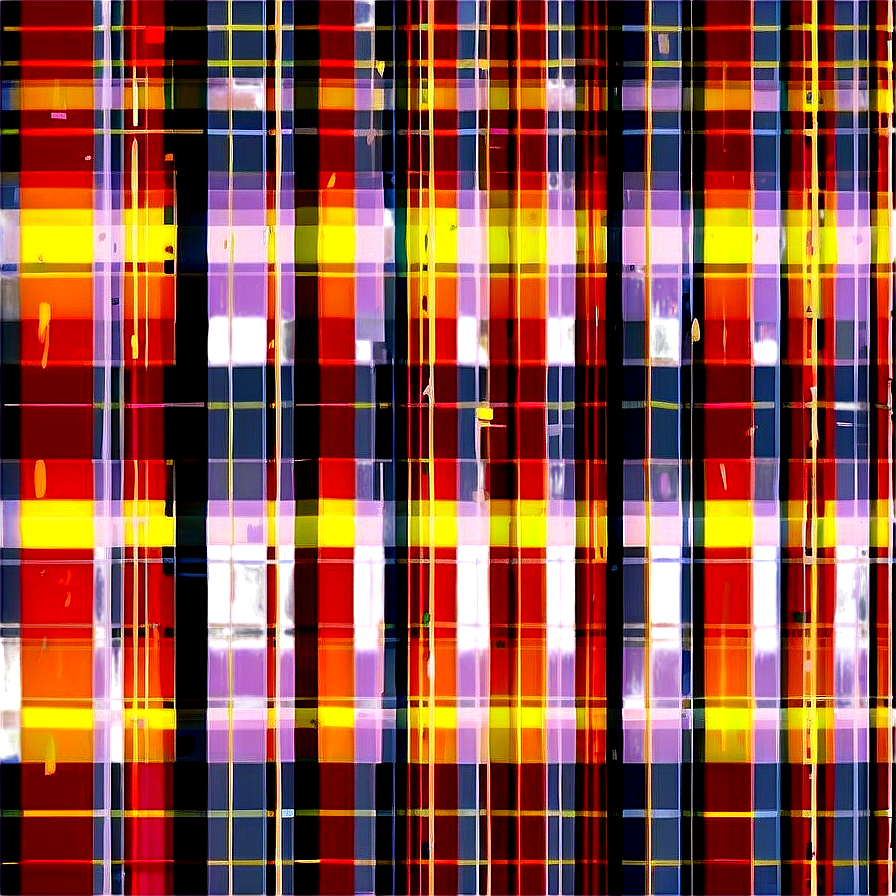 Digital Pixel Plaid Png Sxe70 PNG