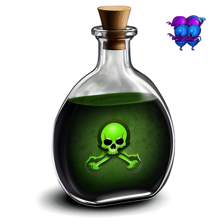 Digital Potion Bottle Png 37 PNG