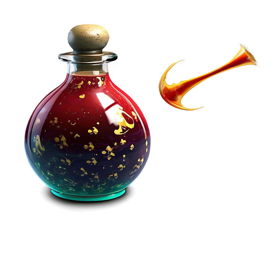 Digital Potion Bottle Png 95 PNG