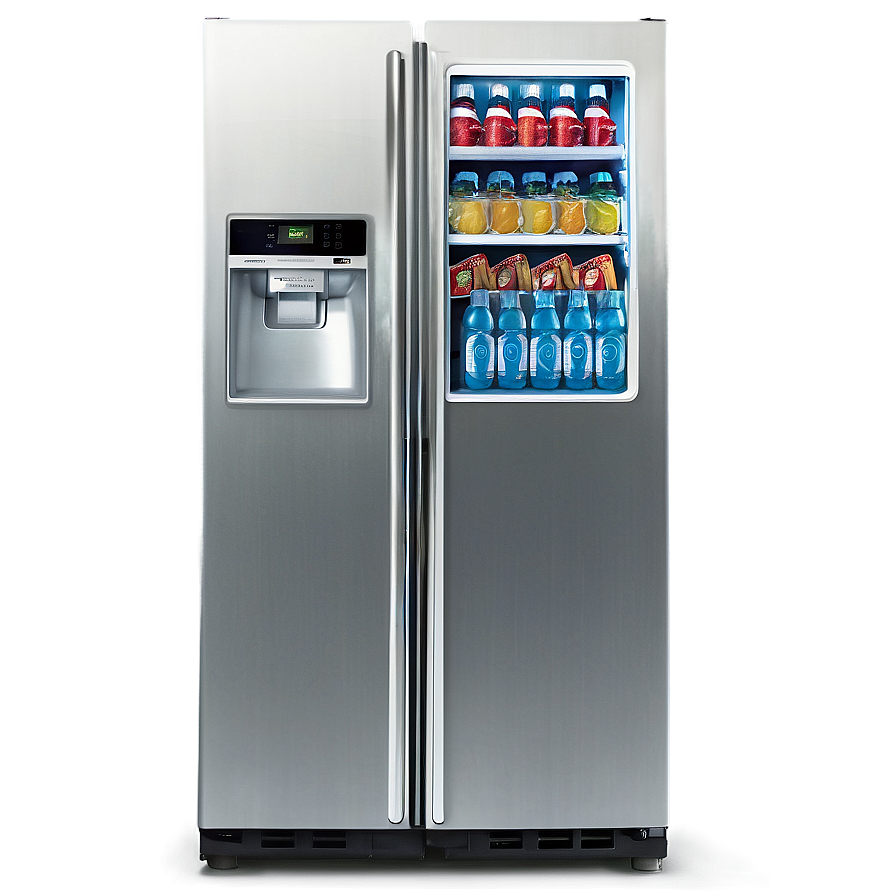 Digital Refrigerator Png 05252024 PNG