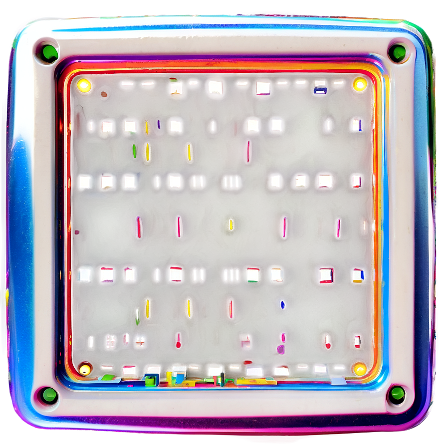 Digital Square Outline Png 06212024 PNG