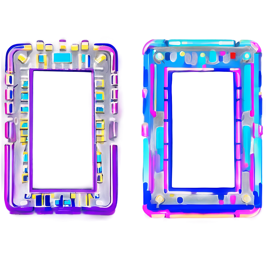 Digital Square Outline Png Jfj PNG