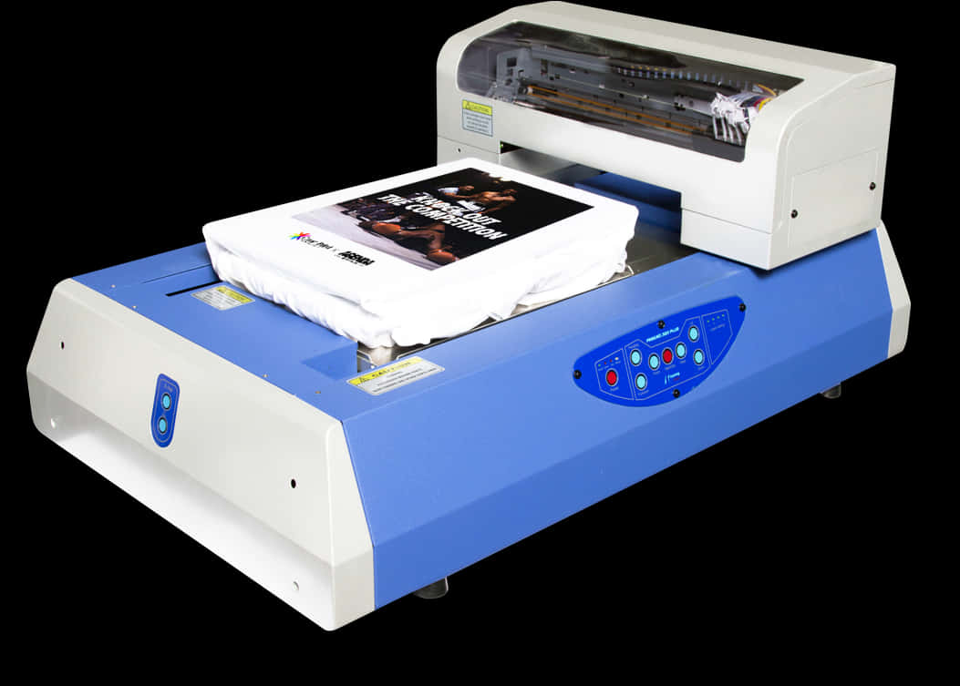 Digital T Shirt Printing Machine PNG
