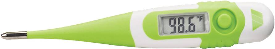 Digital Thermometer Green Display986 F PNG