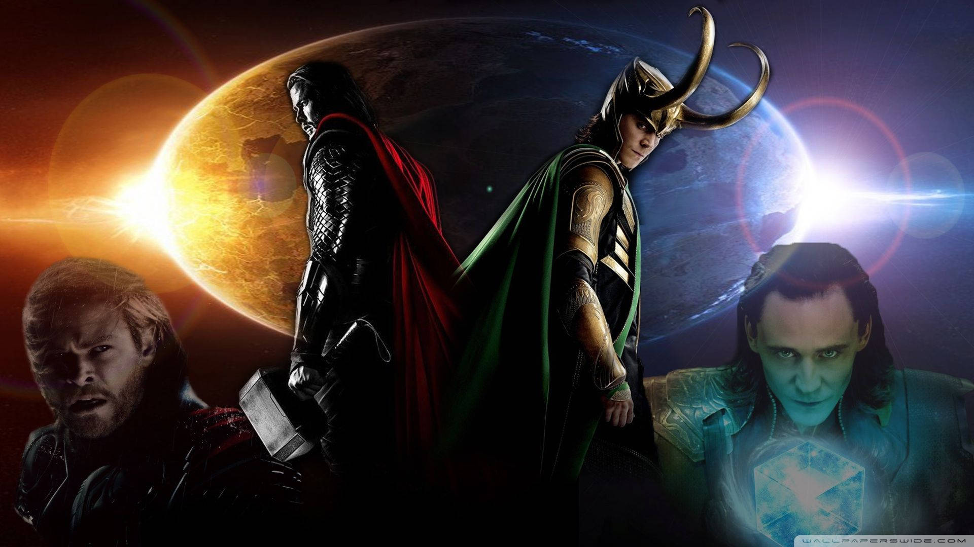 Digital Thor And Loki