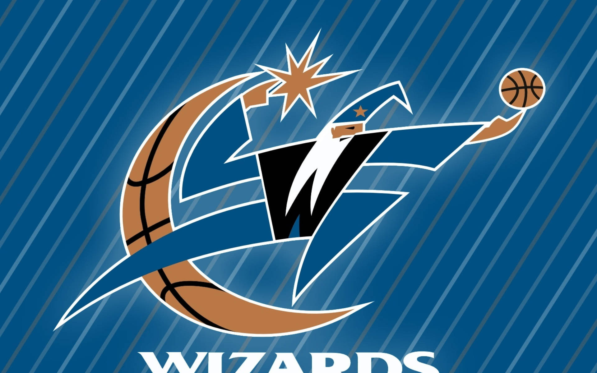 Digital Washington Wizards Emblem Wallpaper