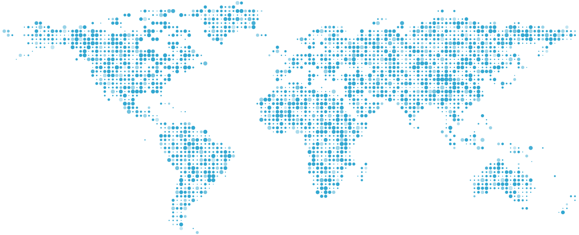 Digital World Map Representation PNG