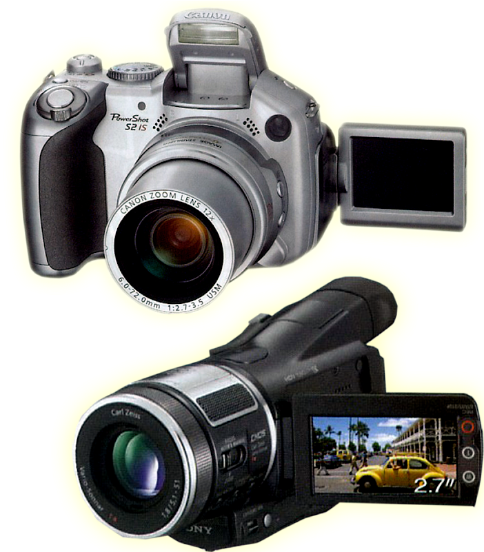 Digital_ Camera_and_ Camcorder_ Comparison PNG