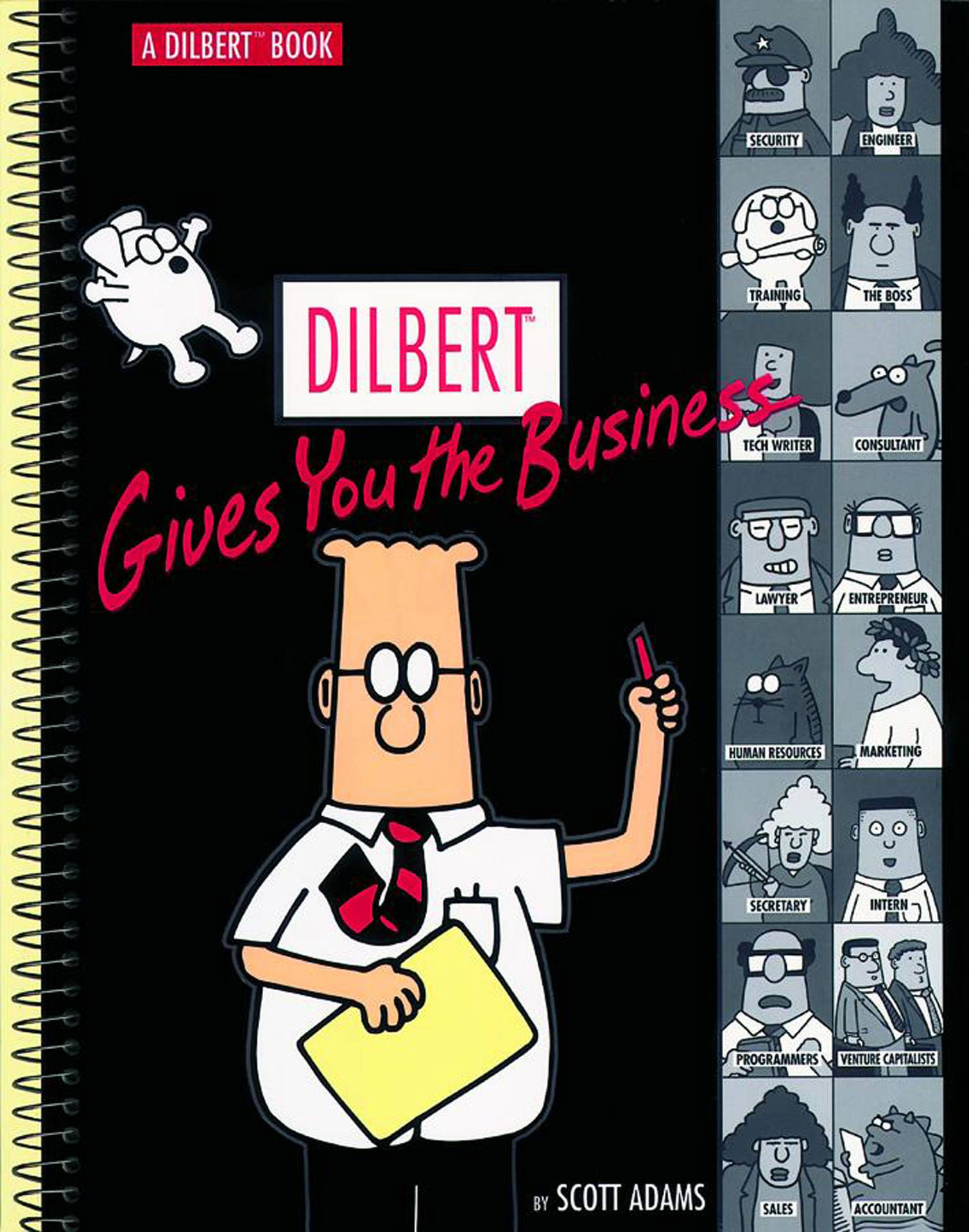 Dilbert Gives You The Business Book Wallpaper