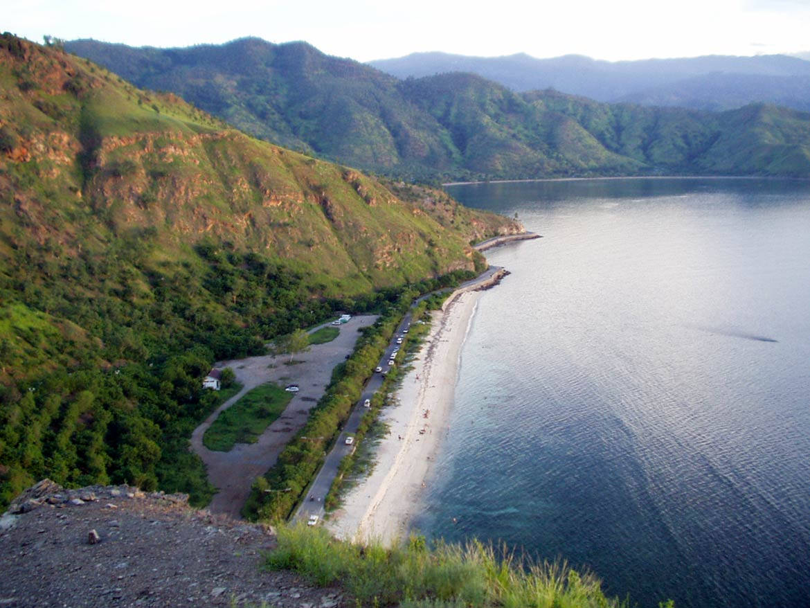 Dili Timor Leste kystlinje Wallpaper